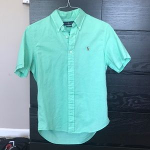 Ralph Lauren polo button down short sleeve
